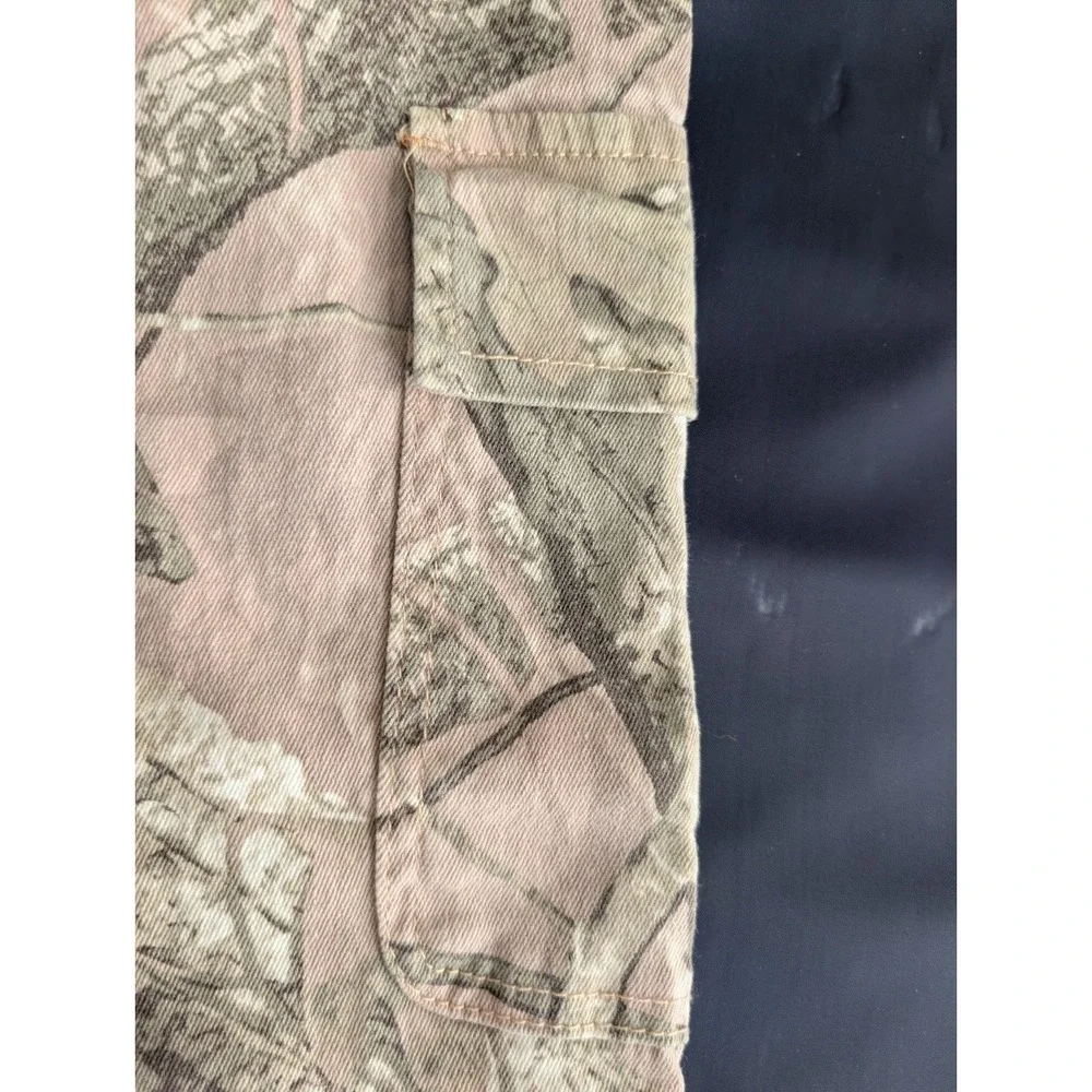 Disclosure Cargo Pants Mens 29x30 Multicolor Camo Cotton Twill Straight Leg